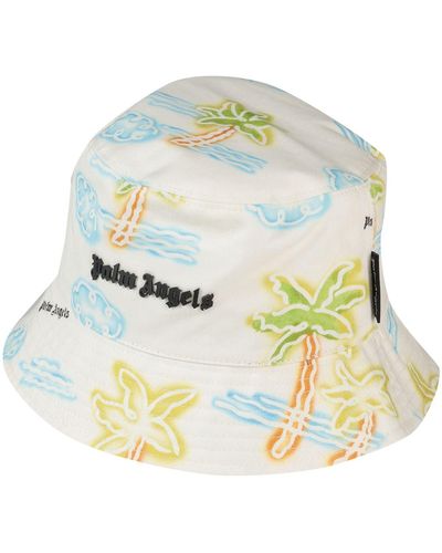 Palm Angels Hat - White
