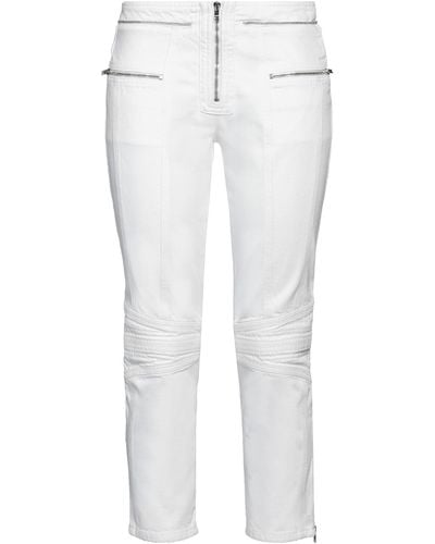 Isabel Marant Cropped Jeans - Weiß