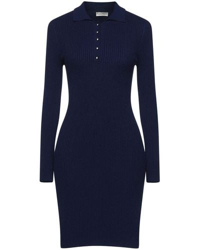 Cashmere Company Mini Dress - Blue