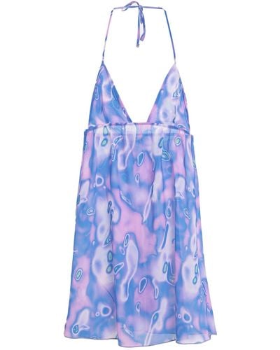 Trussardi Beach Dress - Blue