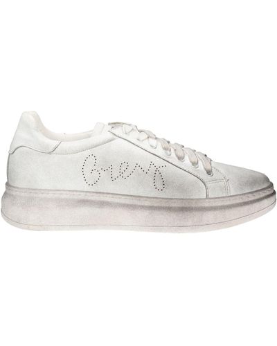 Grey Daniele Alessandrini Daniele Alessandrini Light Trainers Leather - White
