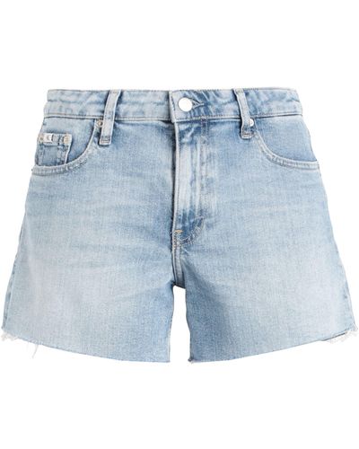 Calvin Klein Shorts Jeans - Blu