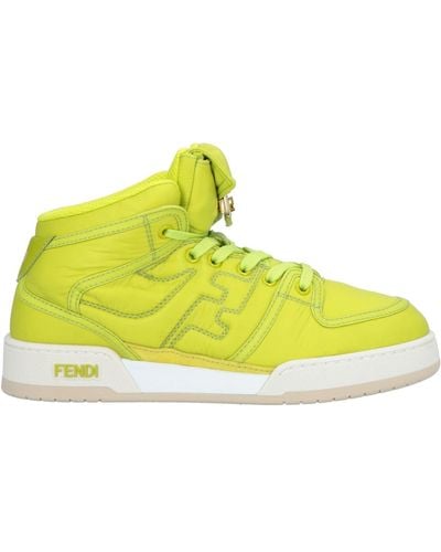 Fendi Sneakers ' Match' - Gelb