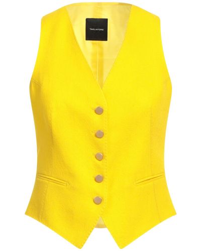 Tagliatore 0205 Tailored Vest - Yellow