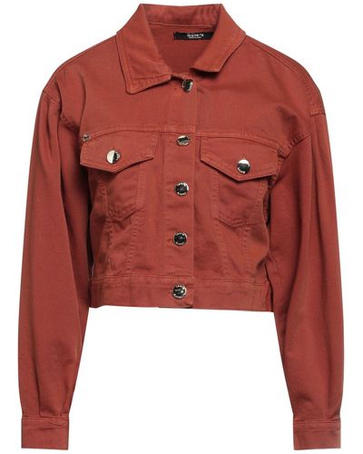 Siste's Jacket Cotton, Elastane - Red