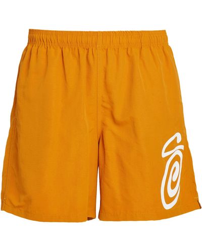 Stussy Swim Trunks - Orange