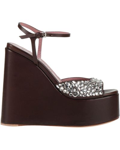 HAUS OF HONEY Sandals - Brown