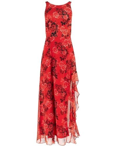 Guess Robe midi - Rouge