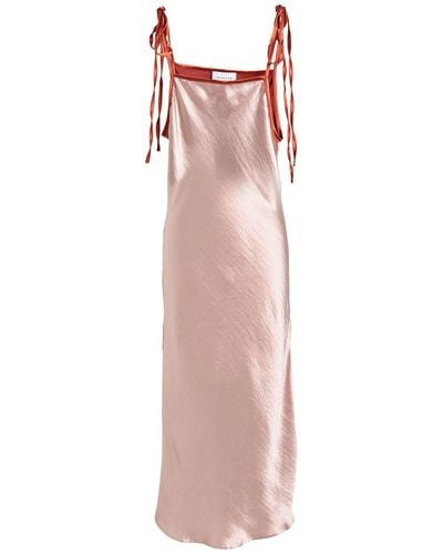 TOPSHOP Midi Dress - Pink
