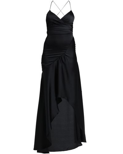 ACTUALEE Long Dress - Black