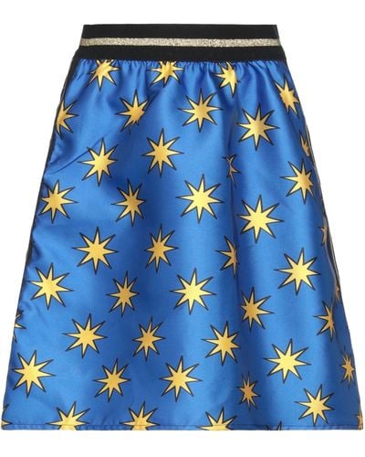 ALESSANDRO ENRIQUEZ Mini Skirt - Blue