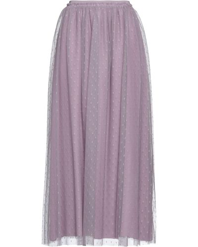 RED Valentino Maxi Skirt - Purple