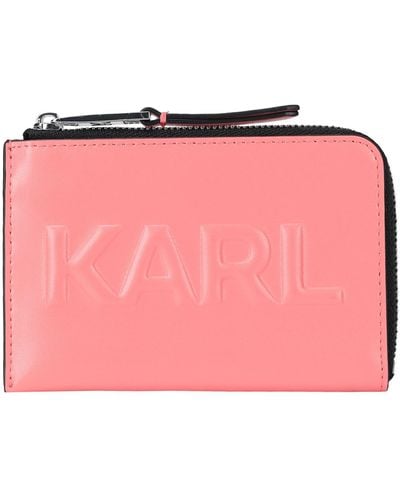 Karl Lagerfeld Kartenetui - Pink