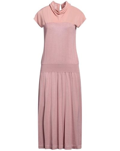 Agnona Midi-Kleid - Pink