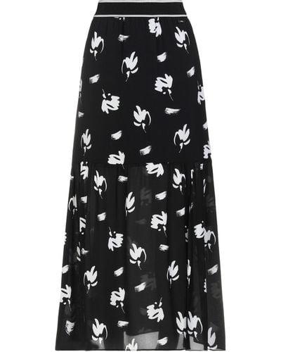 Armani Exchange Long Skirt - Black
