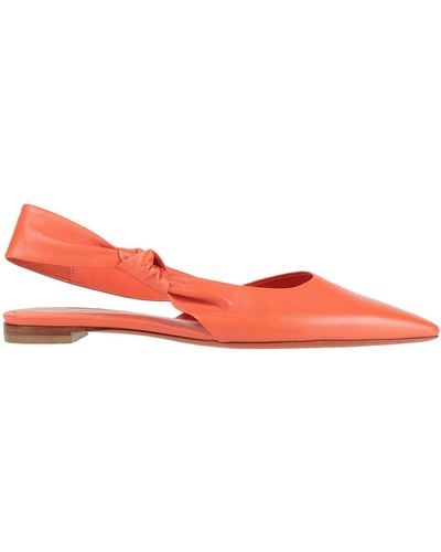 Santoni Ballet Flats - Orange