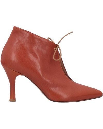 Loretta Pettinari Ankle Boots - Red