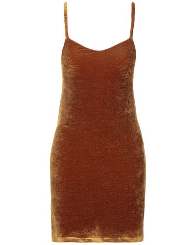 Dondup Mini Dress - Brown