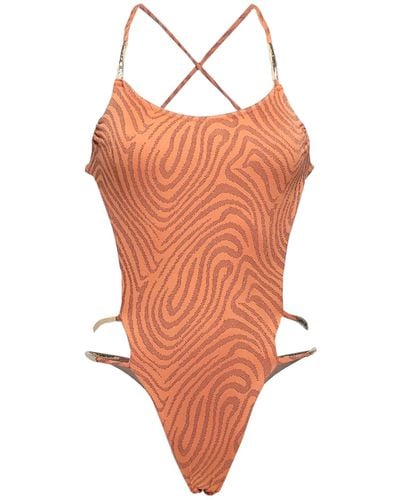 Miss Bikini One-piece Swimsuit - Orange