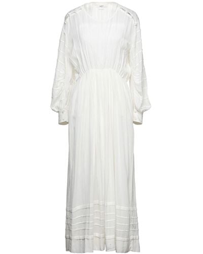 Isabel Marant Robe longue - Blanc