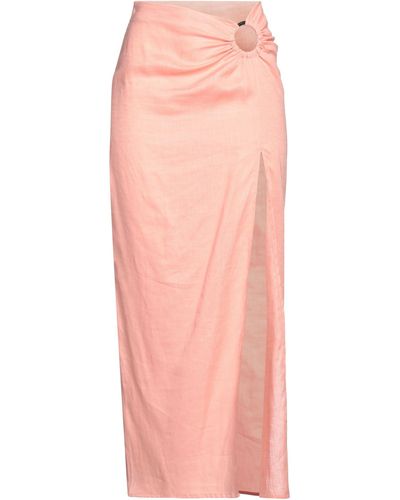 ACTUALEE Maxi Skirt - Pink