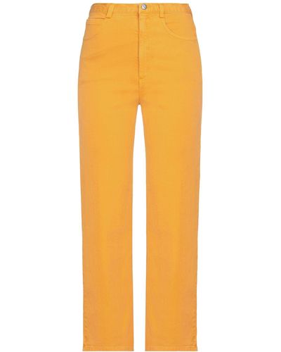 Rachel Comey Denim Trousers - Orange