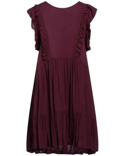 Zadig & Voltaire Mini Dress - Purple