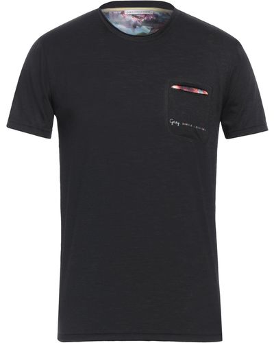 Grey Daniele Alessandrini T-shirts - Schwarz