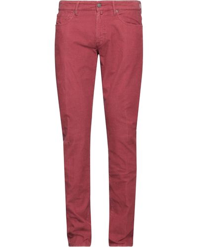 Incotex Pantalon - Rouge