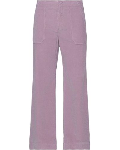 Incotex Pastel Pants Cotton, Elastane - Purple