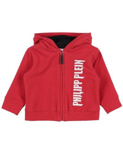 Philipp Plein Sweatshirt Cotton, Elastane - Red