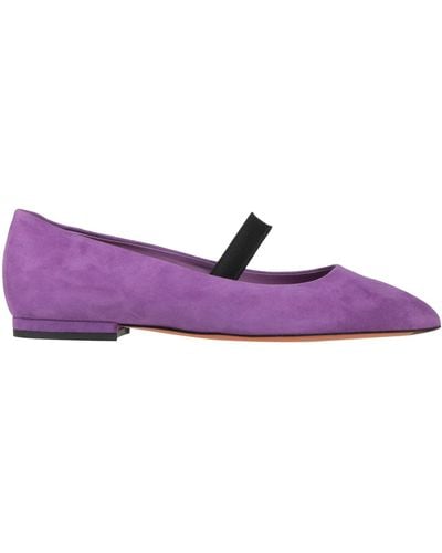 Santoni Ballet Flats - Purple