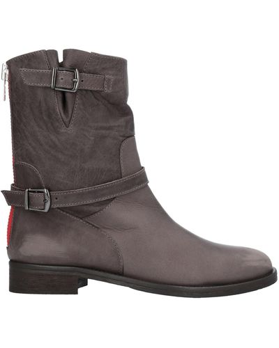 Via Roma 15 Ankle Boots - Gray