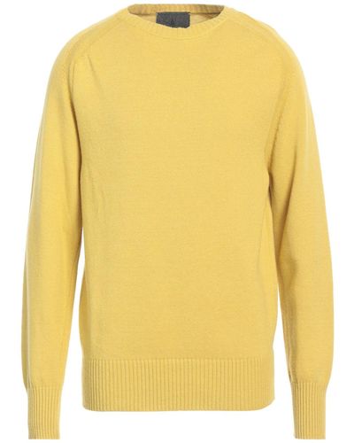 Messagerie Ocher Sweater Virgin Wool, Viscose, Nylon, Cashmere - Yellow