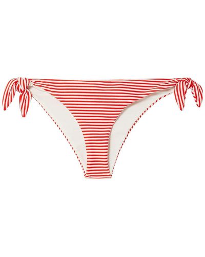 Mara Hoffman Slip Bikini & Slip Mare - Rosso