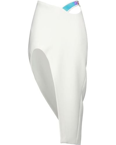 David Koma Midi Skirt - White