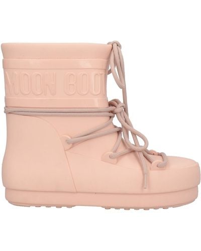 Moon Boot Ankle Boots - Pink