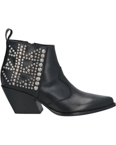 Elena Iachi Ankle Boots - Black