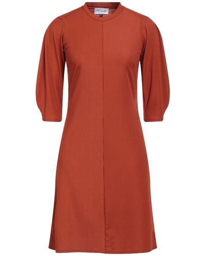 Closet Mini Dress Polyester, Elastane - Red