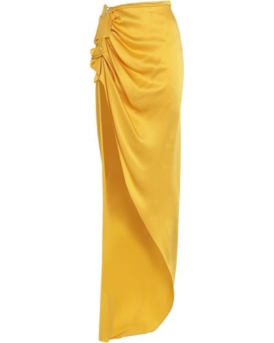 Rick Owens Maxi Skirt - Yellow