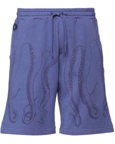 Octopus Shorts & Bermuda Shorts - Blue