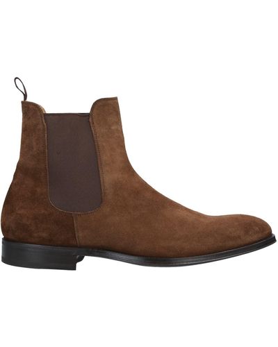 Green George Ankle Boots - Brown