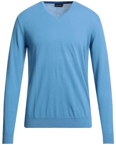 Angelo Nardelli Sky Sweater Cotton - Blue
