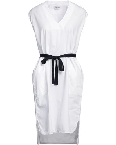 Scaglione Midi Dress - White