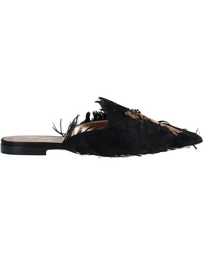 Alberta Ferretti Mules & Clogs - Black