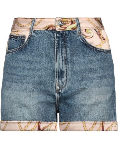 Philipp Plein Jeansshorts - Blau