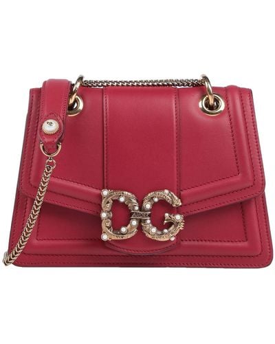 Dolce & Gabbana Bolso con bandolera - Rojo