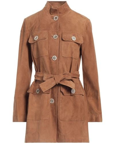Tod's Overcoat & Trench Coat - Brown