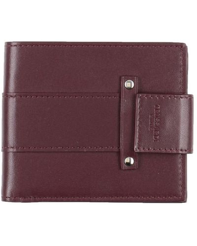Purple Trussardi Wallets and cardholders for Men | Lyst