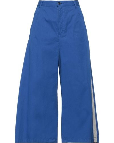 Zucca Cropped Trousers - Blue